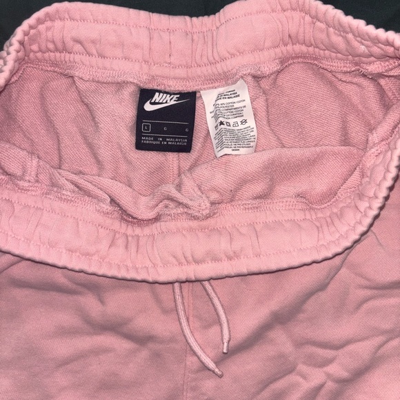 Nike Women's Athletic Shorts in Soft Pink - Picture 2 of 2